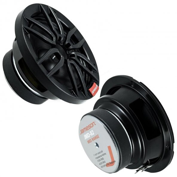 JAMESON JMD-82 400W 8" MIDRANGE 100W RMS 1 TAKIM 20 CM OTO MIDRANGE SPEAKER  - 1