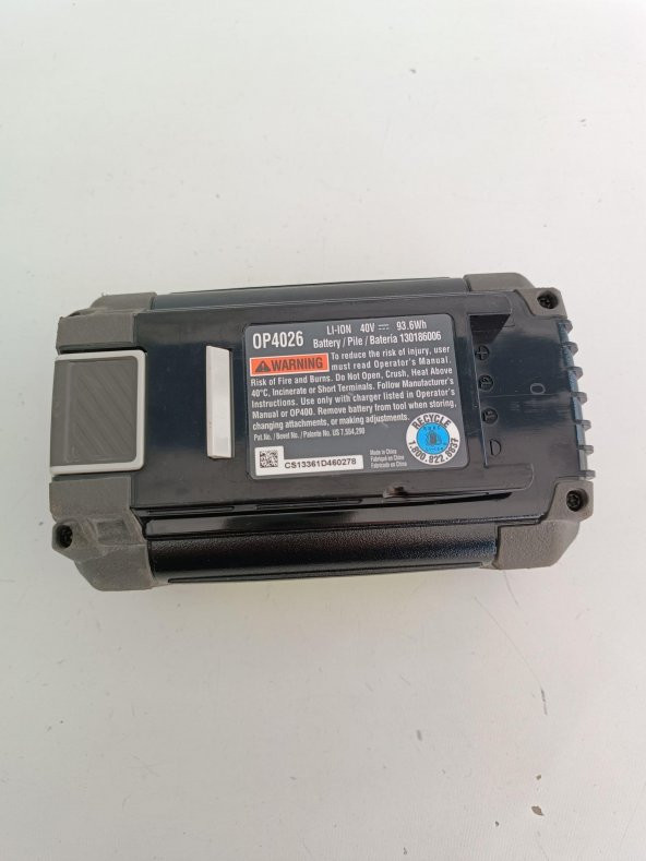 Ryobi 40V 93.6Wh Li-ion Akü OP4026 2.El - 4