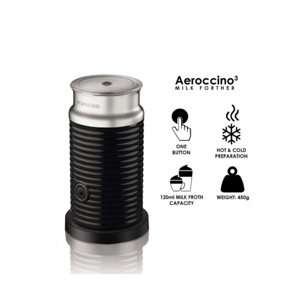 Nespresso Aeroccino 3 süt köpürtücü - 2