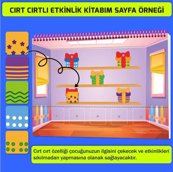 Y.Z. 2-4 Yaş Konuşma ve Dikkati Geliştiren Cırt Cırtlı Etkinlik Kitabım ve 2-4 Yaş Zeka Kutusu Konuşmayı Geliştiren Oyun - 3