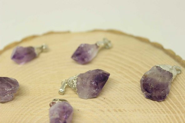 Ametist Taşı Kolye Ucu - 2