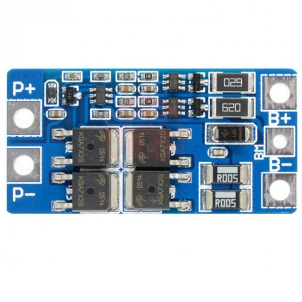 2S 10A BMS 7.4V 18650 Lityum LiPo Pil Şarj Koruma Modülü - 4