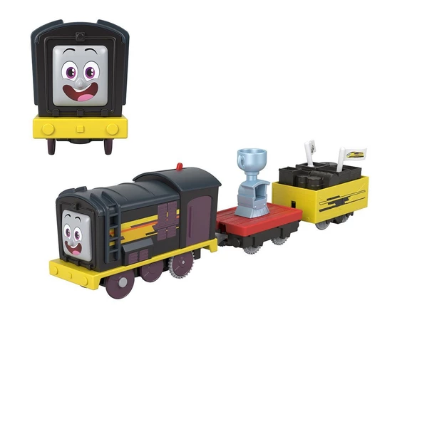 HFX97 Thomas ve Arkadaşları - Büyük Tekli Tren - Eğlenceli Karakterler - 5