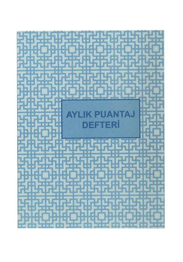 Aylık Puantaj Defteri 14x19 cm 6 Adet Orta Boy Puantaj Defteri Yevmiye Defteri 30 Yaprak 14*19 - 2