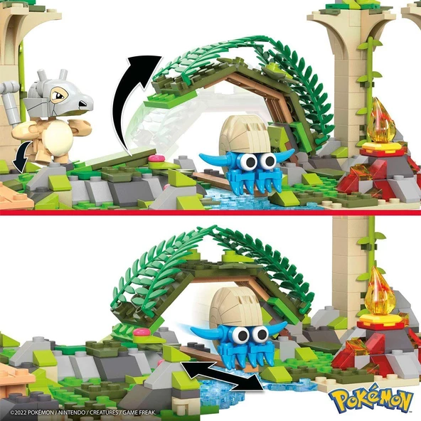HDL86 MEGA™ Pokémon™ Jungle Ruins - Adventure Builder Antik Kent Seti 464 parça +7 yaş - 4
