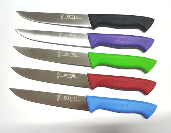 SOLİNGEN GÜNLÜK KULLANIM BIÇAĞI KIRMIZI 1 ADET '' 15 cm - Resim 2