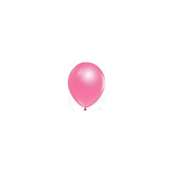 Nedi Balon Metalik Pembe 100 Adet Balon