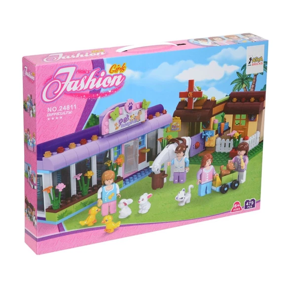 0131-24811-K BRICKS 479 PÇ FASHİON SET