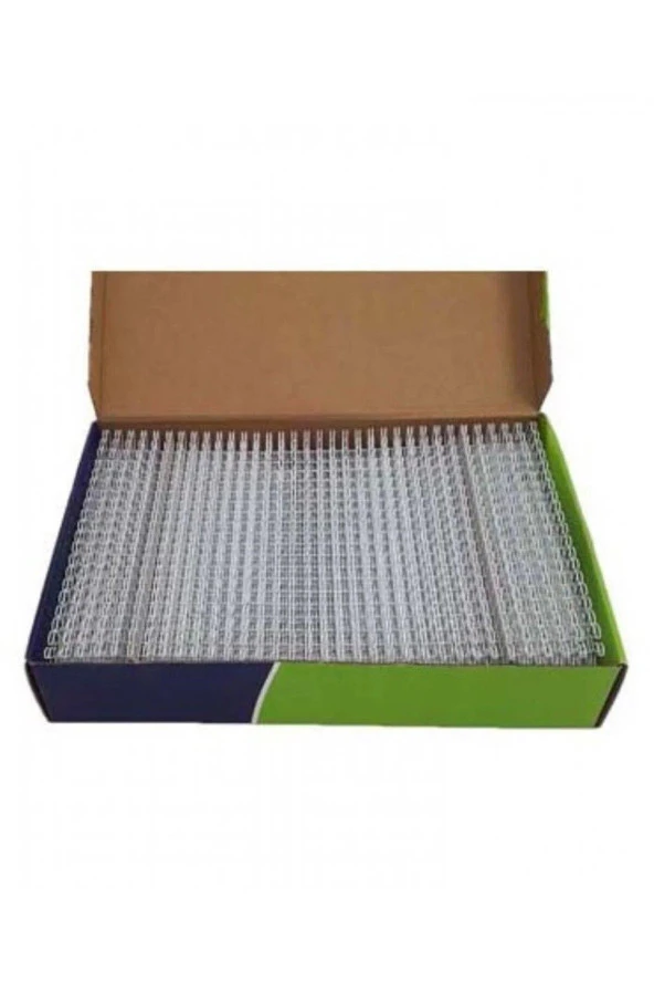 Mapiwire Spiral Tel 3:1 Aralık 75-90 Yaprak 1/2 Beyaz (50 Li Paket)