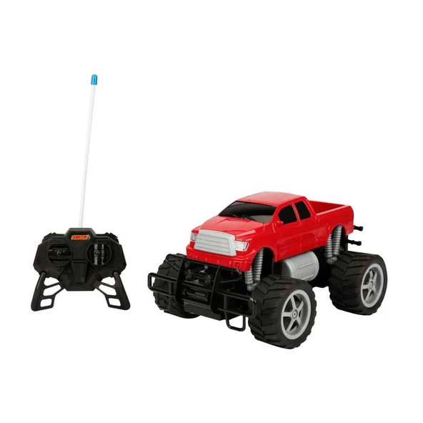 80012 1:18 Uzaktan Kumandalı Jumbo Wheels Usb Şarjlı Araba - 8