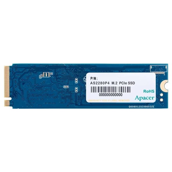 Apacer AS2280P4 512GB 2100/1500MB/s NVMe PCIe Gen3x4 M.2 SSD Disk (AP512GAS2280P4-1) - 3