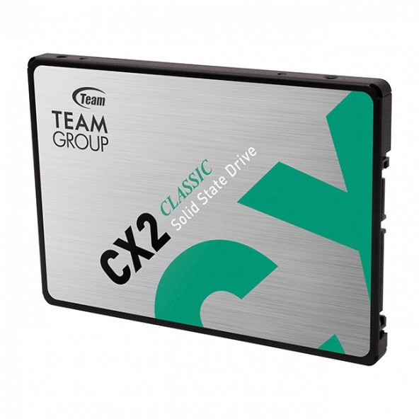 Team CX2 256GB 520/430MB/s 2.5" SATA3 SSD Disk (T253X6256G0C101)