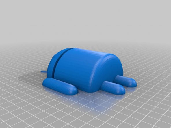 Robot Android Plastik Aparat