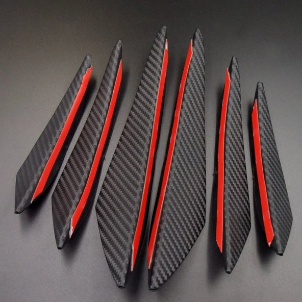 Üniversal Esnek Spor Tampon Bıçağı Karbon Sağ Sol 6 Adet - 2