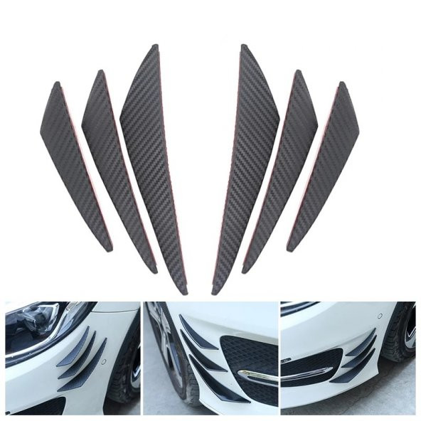 Üniversal Esnek Spor Tampon Bıçağı Karbon Sağ Sol 6 Adet - 3