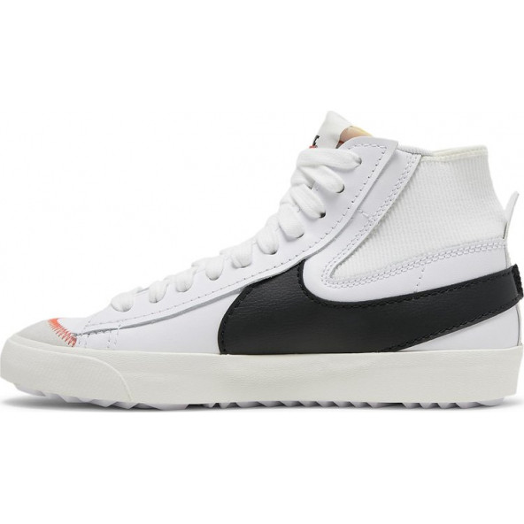 Nike Blazer Mid 77 Jumbo White Black Erkek Spor Ayakkabı - 2
