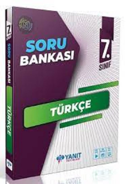 Yanıt 7. Sınıf Türkçe Soru Bankası ürün görseli 1