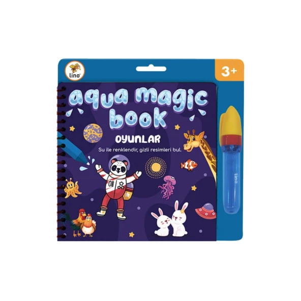 Lino Aqua Magic Book Oyunlar Sihirli Boyama Kitabı