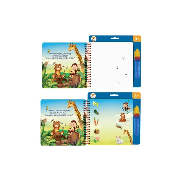 Lino Aqua Magic Book Oyunlar Sihirli Boyama Kitabı - 2