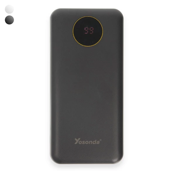 Yosonda A67 All in One 20000 mAh 4in1 Led Ekranlı Powerbank