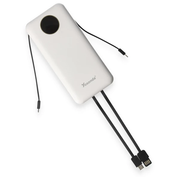 Yosonda A67 All in One 20000 mAh 4in1 Led Ekranlı Powerbank - 6