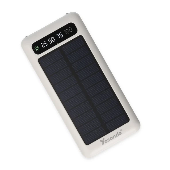 Yosonda A79 20000 mAh Solar Şarj Özellikli 4in1 Ekranlı Powerbank - 2