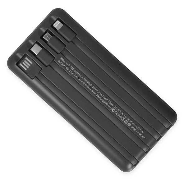 Yosonda A79 20000 mAh Solar Şarj Özellikli 4in1 Ekranlı Powerbank - 8