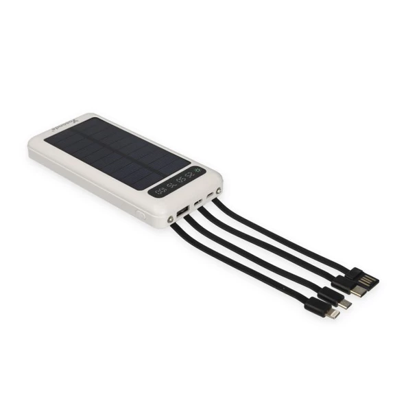Yosonda A79 20000 mAh Solar Şarj Özellikli 4in1 Ekranlı Powerbank - 5
