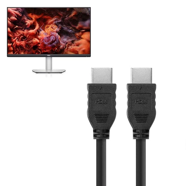 Hdmi Kablo 1.5mt 4K Full HD Premium Yüksek Hızlı Dell Monitör Görüntü Kablosu