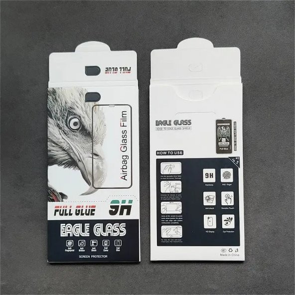 Eagle Glass - Airbag - İphone 14 Pro - Full Koruma Cam - Resim 4