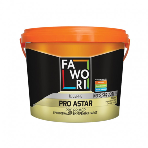 Fawori Pro İç Cephe Astarı 10 Kg.