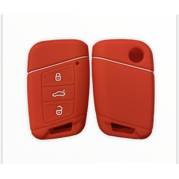VOLKSWAGEN PASSAT B8 ARTEON SJKODA SUPER B SİLİKON ANAHTAR KILIF (SUSTASIZ ANAHTAR İÇİNDİR) - Resim 3
