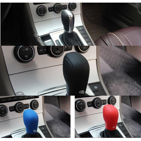 VOLKSWAGEN PASSAT GOLF CC SCIROCCO JETTA POLO DSG VİTES SİLİKON KILIF(SİYAH) - Resim 3