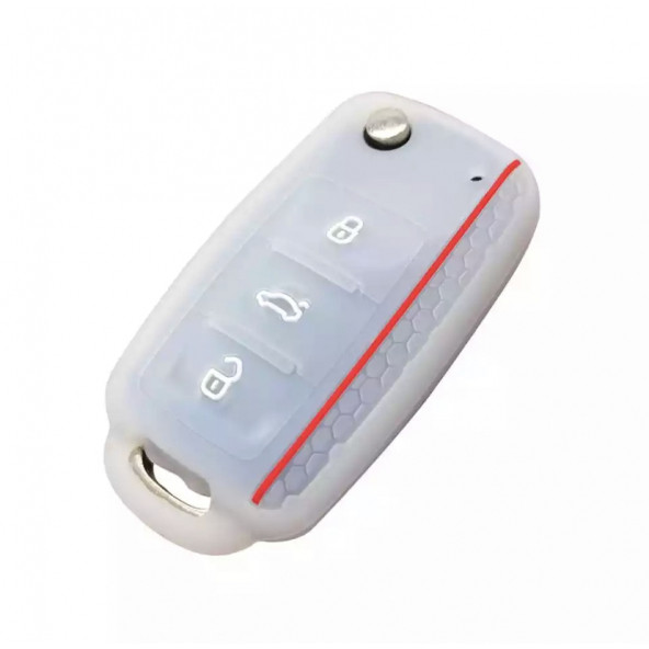 VOLKSWAGEN POLO GOLF PASSAT JETTA SCİROCCO CADDY SİLİKON ANAHTAR KILIF ürün görseli