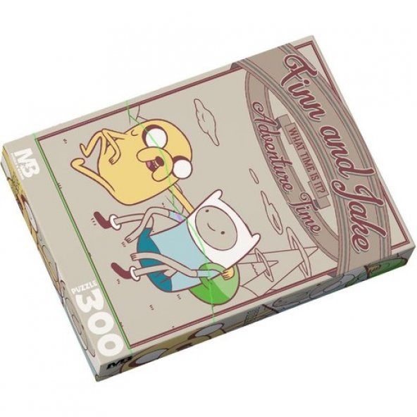 Mabbels Puzzle 300 Parça Adventure Time Finn Ve Jake PZL-388807