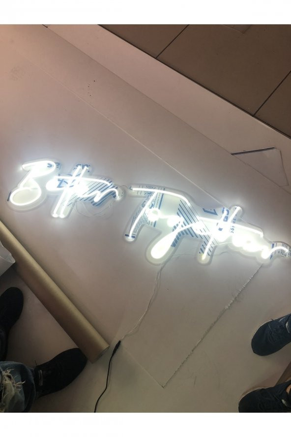Better Together Neon Led Işıklı Dekoratif Duvar Aydınlatması Anahtar İle Açma Kapama - 1