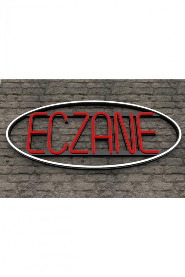 Eczane Tabelası Neon Led Işıklı Dekoratif Duvar Aydınlatması Anahtar İle Açma Kapama - 1