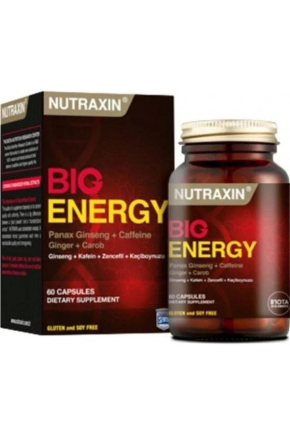 Nutraxin Big Energy 60 Kapsül