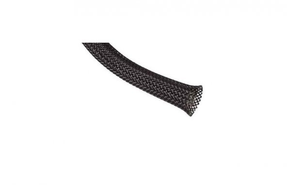 6mm Siyah Kablo Çorabı(1mt) - Resim 2