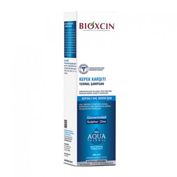 Bioxcin Aqua Thermal 300 ml Kepek Şampuanı