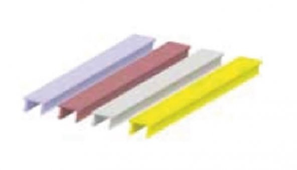 6 Kanal Siyah Renk Sigma Profil Fitili Sert(3mt) - Resim 2