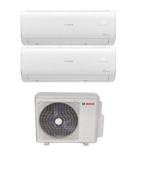 Bosch Multi Split İnverter Klima 18000 Btu 1 Dış + 2 İç Ünite 9000 + 9000 Btu ürün görseli
