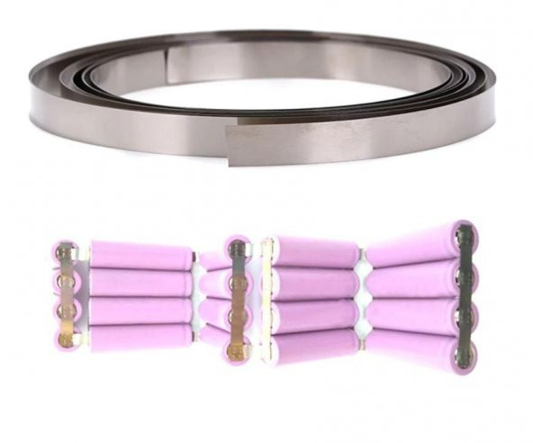 18650 Pil 1P Punto Düz Nikel Tel(10 Metre)0.10x5mm - Resim 3