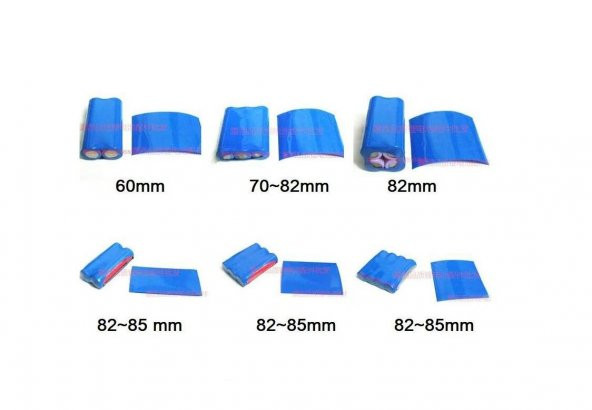 120x0.15 18650 Batarya Pvc Shrink Kaplama Makaron(100cm) - Resim 3