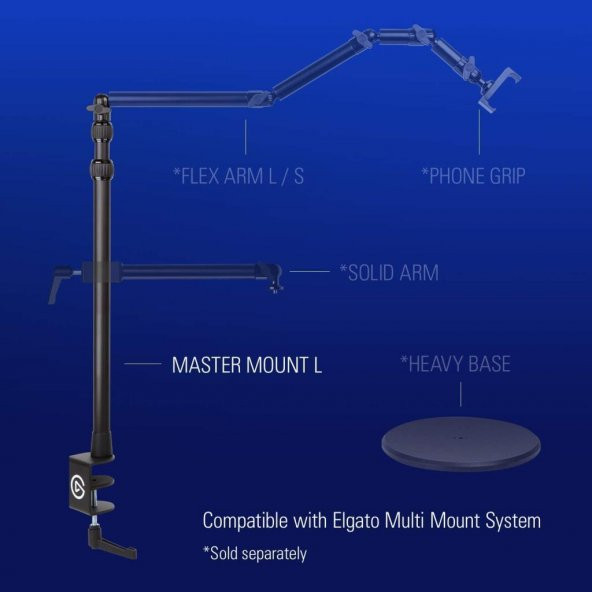 Elgato, Multi Mount, 10AAB9901 OUTLET - 4
