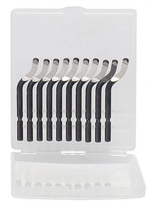 10 Lu Set Çapak Alma Bıçağı Uçları