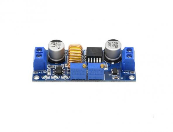 XL4015 Akım Voltaj Ayarlı DC-DC Step Down 5A Lipo Şarj Modülü(Mavi Pcb) - 4