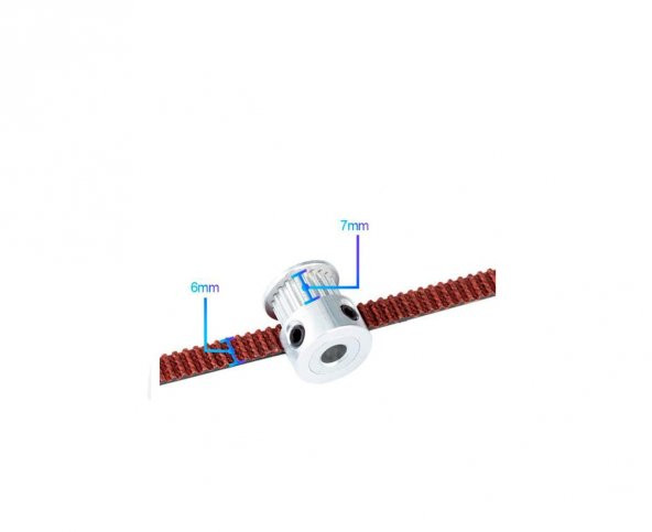 6mm Gt2 Kasnak (20 Diş) - 3