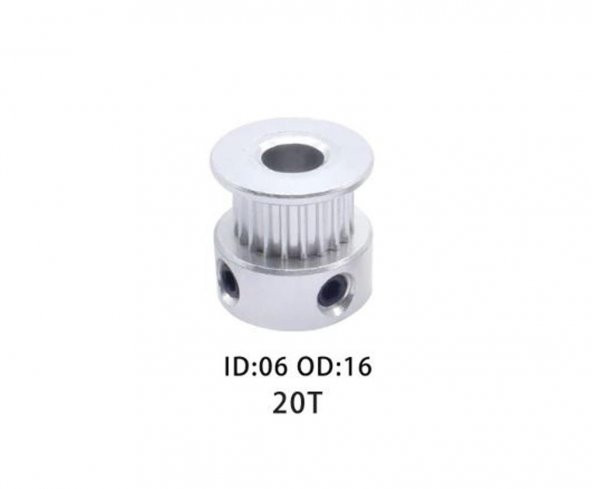 6mm Gt2 Kasnak (20 Diş) - 4