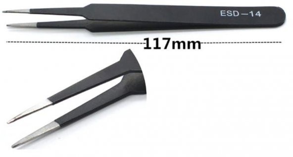 Anti Statik Cımbız Seti 6 Adet(ESD-10,11,12,13,14,15) - 6